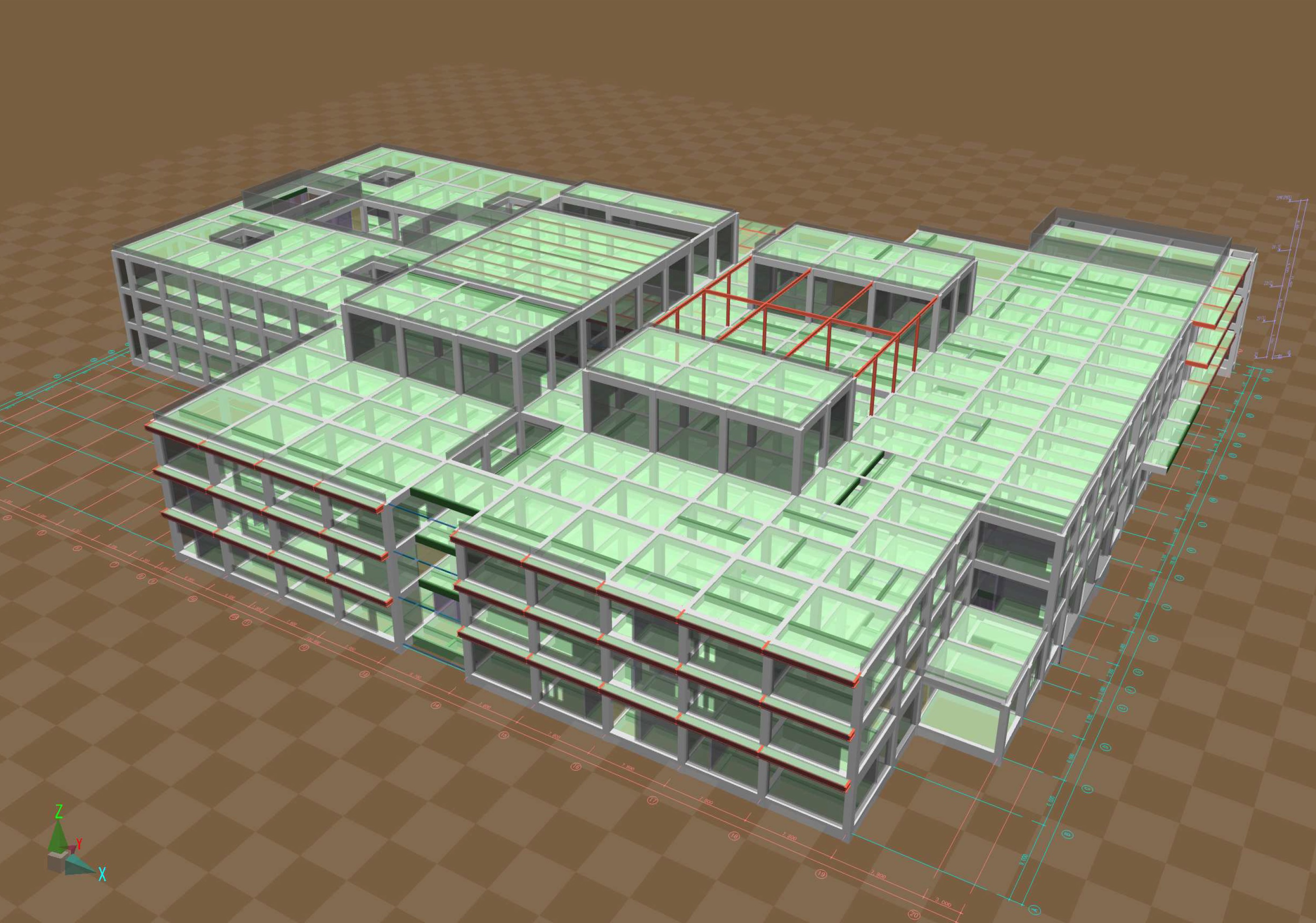 T市防災拠点施設診療棟