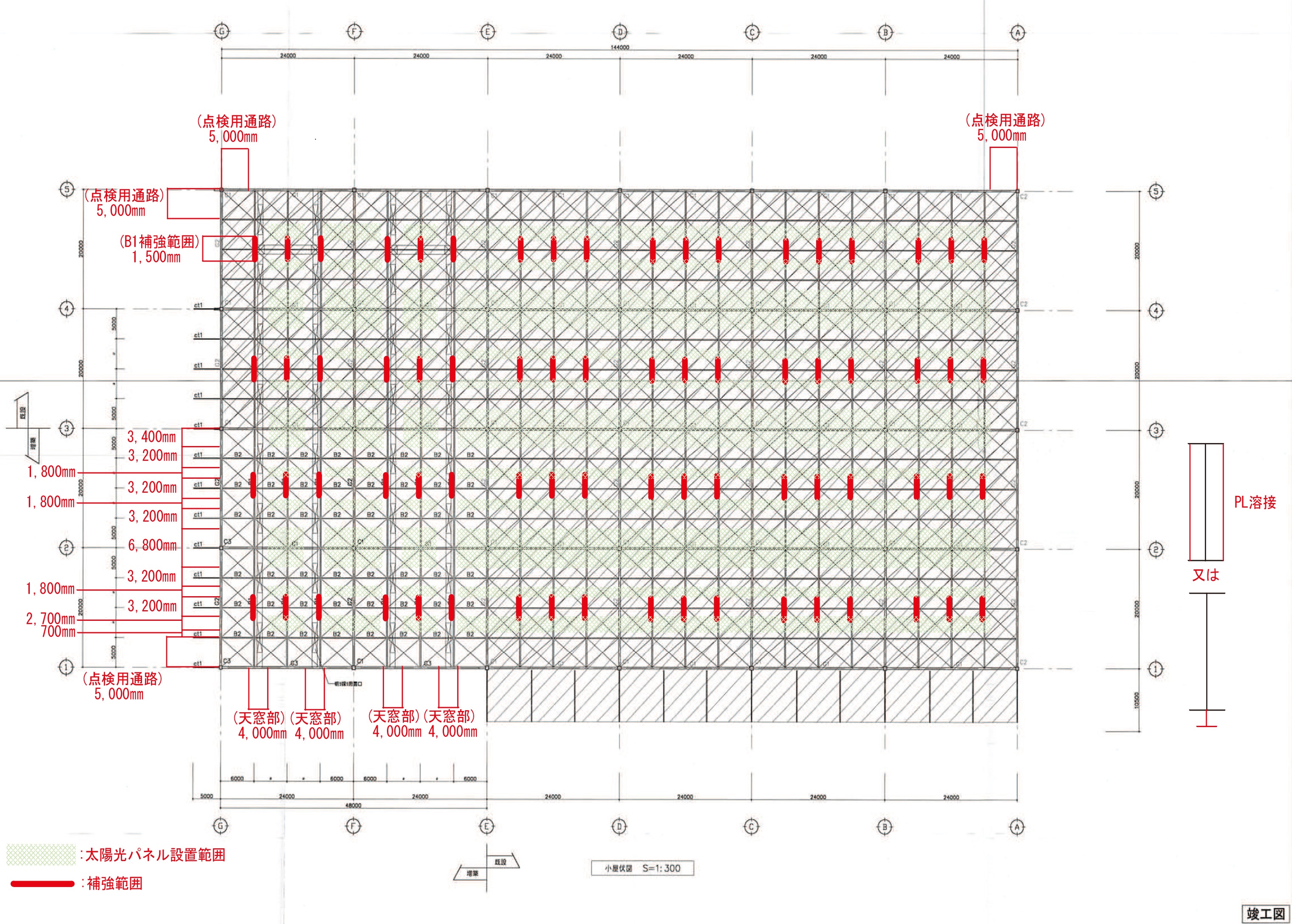 T紡織大口工場 太陽光パネル設置検討